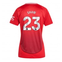 Manchester United Luke Shaw #23 Hemmatröja Dam 2024-25 Kortärmad